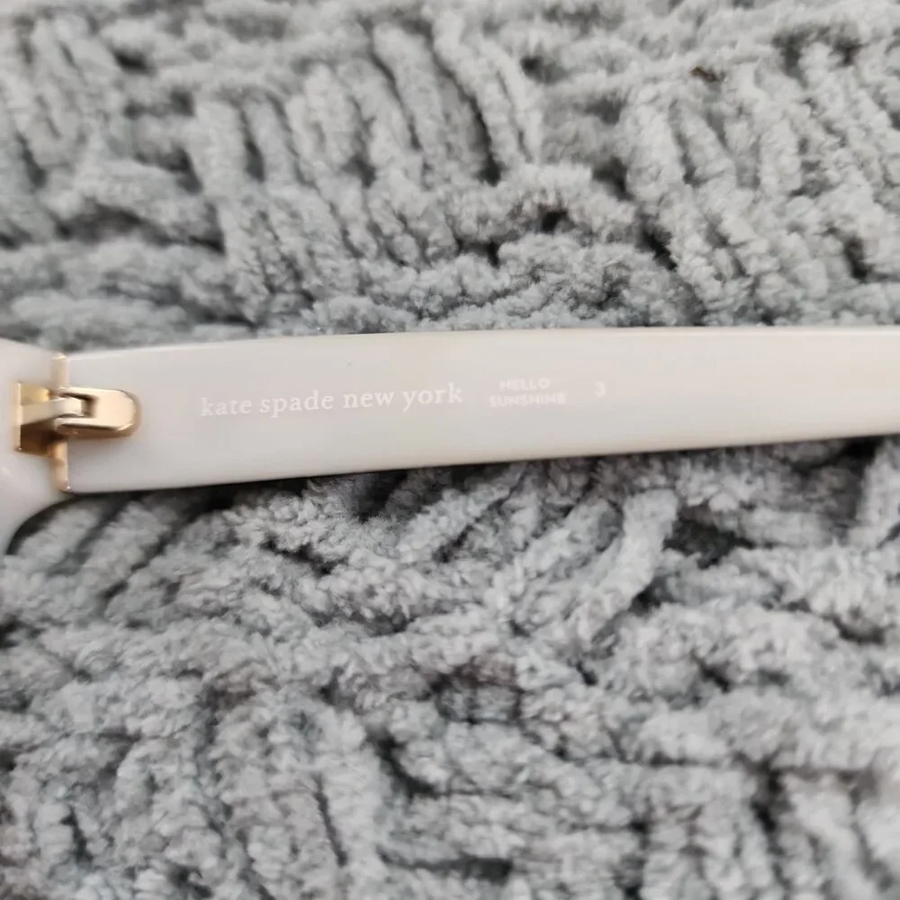 Kate Spade New York Jerri/S 80790 50-18 Cat Eye Eyeglasses Frame Black Ivory